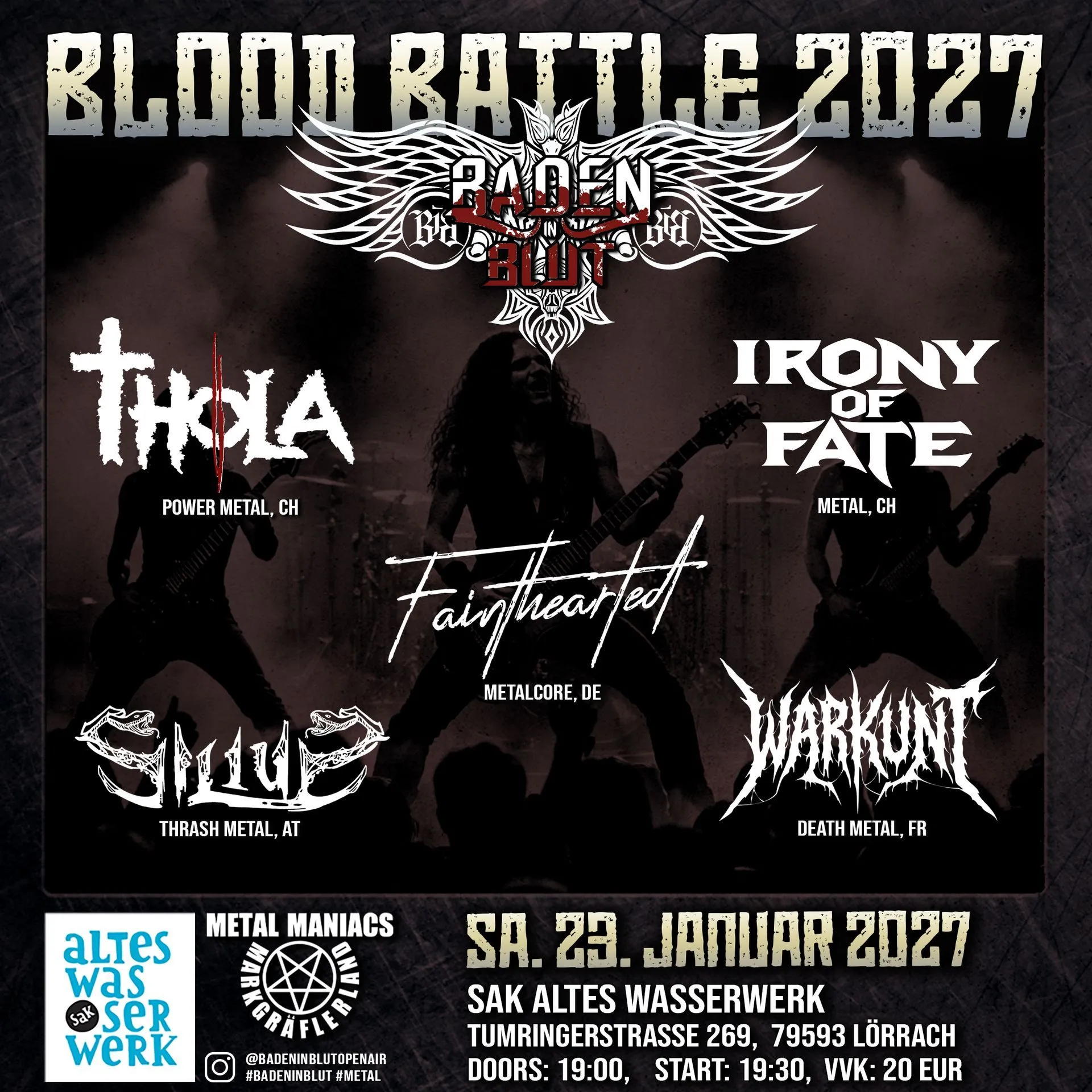 Plakat Blood Battle 2027