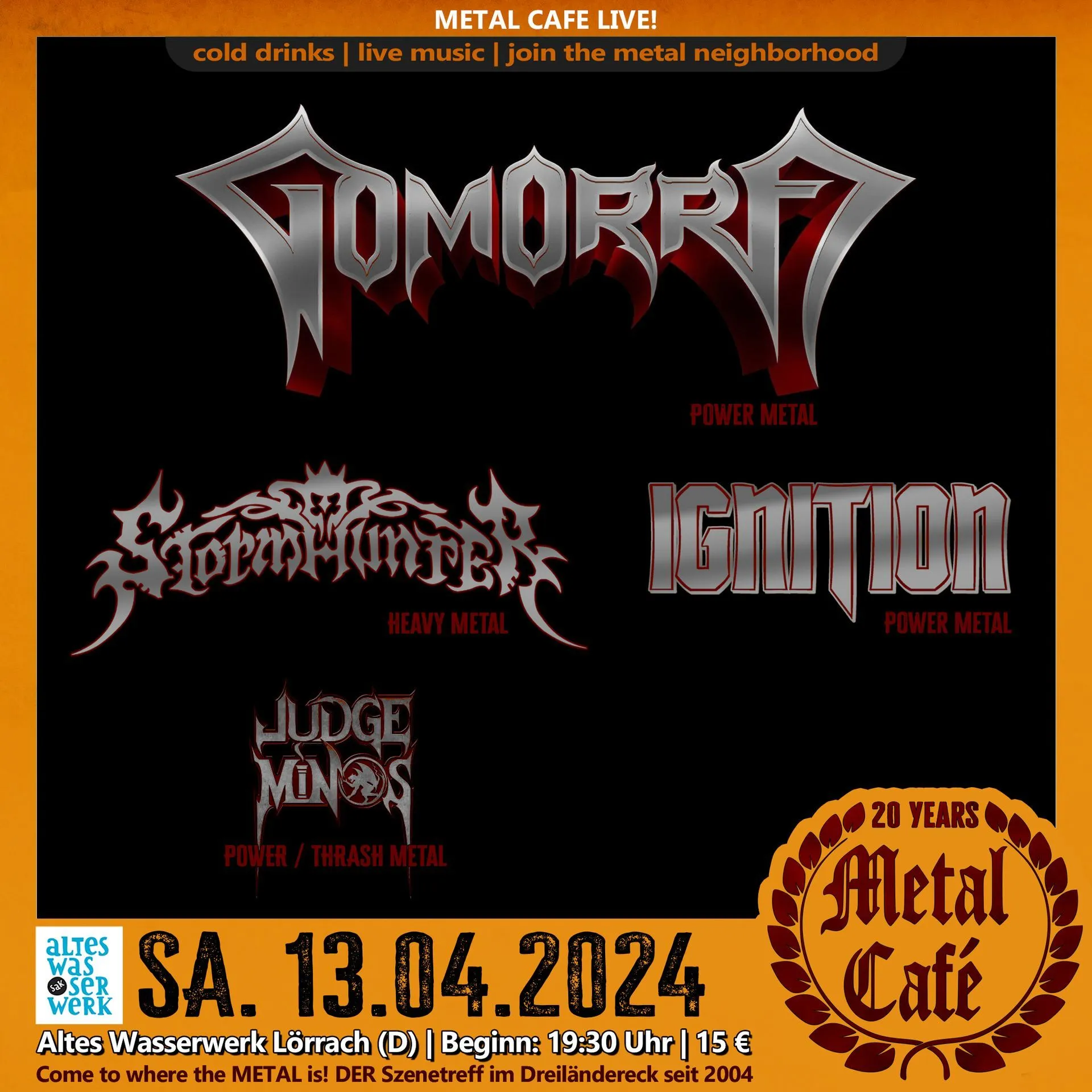 Metal Café Flyer 3